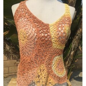 Silk Lace Crocheted Camisole